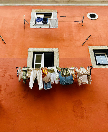 Tangerine Backdrop // Lisbon, Portugal // 2025