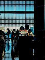 Lines and Light at the Airport // Houston, TX // 2024